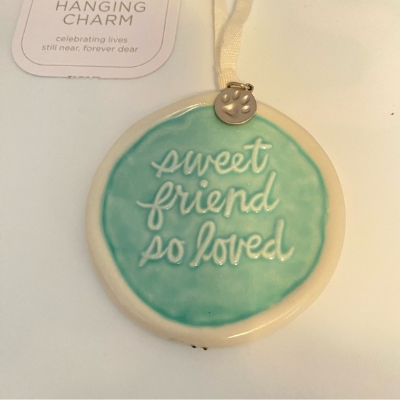 HALLMARK Hanging Charm Pet Ornament "Sweet Friend So Loved" New With Tag - Picture 3 of 8